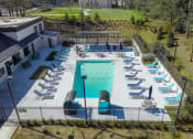 Thumbnail 4 of 9 - an aerial view of the pool at the resort at governors crossing