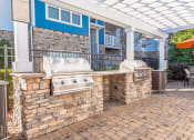 Thumbnail 6 of 34 - Outdoor Lounge and Grill Station
