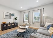 Thumbnail 5 of 18 - Living Area Interior at Roosevelt Commons Apartments, Philadelphia, PA