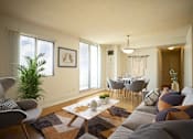 Thumbnail 8 of 23 - Living and Dining Room