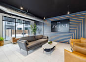 Thumbnail 37 of 88 - A sofa with a sign that says The Ascent