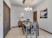 Thumbnail 48 of 54 - 2 Bdrm Townhome Dining Room |  at 5th Ward | Three Sixty