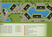 Thumbnail 41 of 43 - a site plan of a campus with a lake and buildings