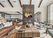 Thumbnail 7 of 29 - Fireplace Lounge at Ovation at Town Madison, Alabama