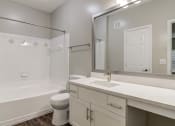 Thumbnail 14 of 27 - Lea Woodstock apartments in Woodstock, Georgia photo of bathroom