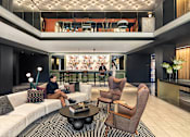 Thumbnail 2 of 18 - Overall Lobby with people