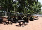 Thumbnail 18 of 36 - Resident Terrace for Social and BBQat Calvert House Apartments, Washington, 20008