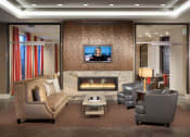 Thumbnail 36 of 63 - Resident's Lounge Featuring Plush Seating at Harrison at Reston Town Center, Reston, VA, 20190