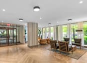 Thumbnail 12 of 36 - A spacious lobby at Calvert House Apartments, Washington, 20008