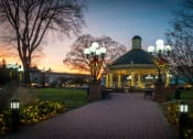 Thumbnail 22 of 22 - The Village at Worman's Mill in Frederick gazebo at night
