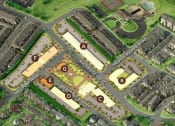 Thumbnail 6 of 22 - Site Map at Village Center Apartments At Wormans Mill*, Frederick, Maryland