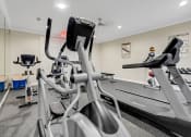 Thumbnail 10 of 26 - the gym is equipped with treadmills and other exercise equipment