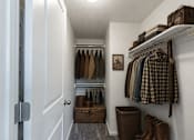 Thumbnail 28 of 33 - Walk-in closet with organized shelving and storage at Silver Ridge Apartments, Meridian, ID