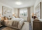 Thumbnail 13 of 38 - Primary Bedroom at Brush Meadows I & II Apartments, Montana