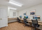 Thumbnail 5 of 12 - Business center at Columbia Colony Senior, Atlanta, GA, 30331