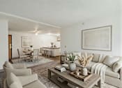 Thumbnail 7 of 38 - Living Room at Brush Meadows I & II Apartments, Billings, MT, 59105