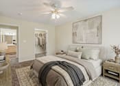 Thumbnail 10 of 12 - Bedroom with Ceiling fan at Columbia Colony Senior, Atlanta
