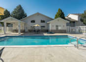 Thumbnail 23 of 34 - our resort style swimming pool is in front of our house and has a fence around