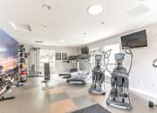 Thumbnail 19 of 30 - the gym at the shiloh green apartments in kennesaw, ga