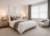 Thumbnail 23 of 27 - Master Bedroom at Momentum at First Creek, Denver