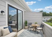 Thumbnail 9 of 13 - Patio with seating at Brookwood, North Carolina, 27263