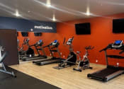 Thumbnail 54 of 56 - a gym with a bunch of exercise equipment on the floor
