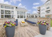 Thumbnail 1 of 27 - Modern Rooftop Patio at Momentum at First Creek, Denver, Colorado
