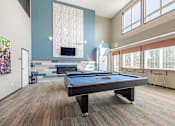 Thumbnail 3 of 10 - Billiards Table at The Cielo Apartments, Fridley