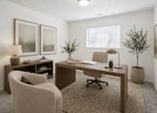 Thumbnail 1 of 17 - Springwood Apartments is a well-maintained apartment complex with a beautiful front entrance.