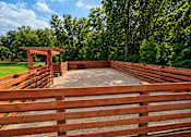 Thumbnail 12 of 23 - Wooden gazebo at Cedar Green, Blaine, 55434