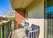 Thumbnail 6 of 26 - Private Patio at Doncaster Village Apartments, Parkville, Maryland