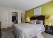 Thumbnail 4 of 16 - Bedroom with Green Walls at Kenilworth at Charles Apartments, Maryland