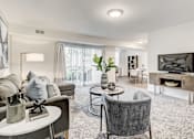 Thumbnail 6 of 35 - Spacious Living Room at Kenilworth at Perring Park Apartments, Parkville, MD, 21234