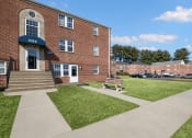 Thumbnail 9 of 9 - Building and community exterior at Cross Country Manor Apartments, Maryland, 21215