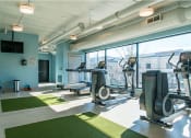 Thumbnail 10 of 64 - Fitness Center With Cardio at St. Marys Square Apartments, North Carolina