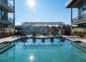 Thumbnail 6 of 64 - Pool Area at St. Marys Square Apartments, North Carolina, 27605