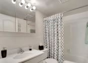 Thumbnail 5 of 16 - Bathroom with Medicine Cabinet  at Kenilworth at Charles Apartments, Towson, MD