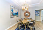 Thumbnail 9 of 27 - Sophisticated Dining Area at The Bluestone Apartments, Bluffton, 29910