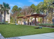 Thumbnail 14 of 38 - Resident Outdoor Entertainment Area at Central Island Square, South Carolina