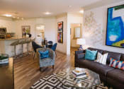 Thumbnail 10 of 30 - Living room looking into kitchen at Sycamore at Tyvola, Charlotte, North Carolina