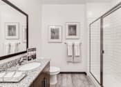 Thumbnail 6 of 18 - Toilet at Dartmoor Place at Oxford Square Apartments, Hanover, 21076