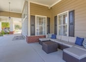 Thumbnail 29 of 41 - outdoor patio with seating counces at Fortress Grove, Murfreesboro, TN, 37128