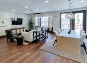 Thumbnail 44 of 54 - Business center area at Two Addison Place Apartments , Georgia