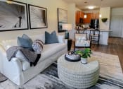 Thumbnail 6 of 54 - Open living room kitchen and dining area at Two Addison Place Apartments , Pooler