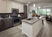 Thumbnail 12 of 26 - White and Gray Quartz Countertops  at Millworks Apartments, Georgia