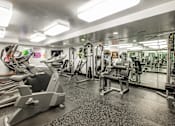 Thumbnail 21 of 23 - Modern Fitness Center at Falls Village Apartments, Baltimore