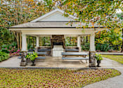 Thumbnail 14 of 26 - Grilling pavilion at The  Reserve at Mayfaire Apartments, Wilmington NC