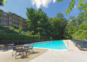 Thumbnail 13 of 16 - Resort-Style Pool at Kenilworth at Charles Apartments, Towson, Maryland