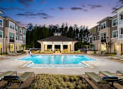 Thumbnail 8 of 27 - Sparkling Swimming Pool at The Flats at Ballantyne Apartments, North Carolina