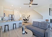 Thumbnail 33 of 73 - Living Room Come Kitchen View at Scottsdale Hayden Townhomes, Scottsdale